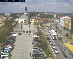 Náhledový obrázek webkamery Žďár nad Sázavou - Náměstí republiky