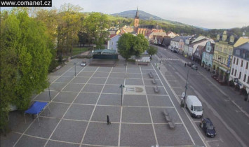 Náhledový obrázek webkamery náměstí Vrchlabí