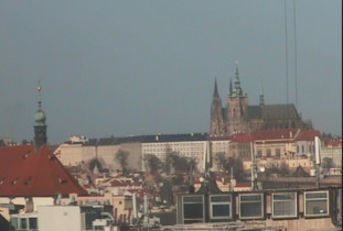 Náhledový obrázek webkamery Pražský hrad - panorama