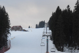 Náhledový obrázek webkamery Skiareál Pec pod Sněžkou - Zahrádky