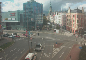 Náhledový obrázek webkamery Liberec - Šaldovo náměstí
