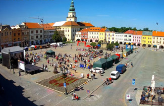 Náhledový obrázek webkamery Kroměříž - Velké náměstí