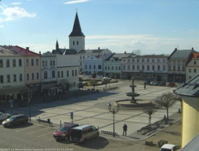Náhledový obrázek webkamery Karviná - Masarykovo náměstí