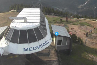 Náhledový obrázek webkamery Medvědín - Skiareál Špindlerův Mlýn