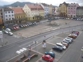 Náhledový obrázek webkamery Děčín - náměstí