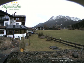 Náhledový obrázek webkamery Oberstdorf - Hotel Alpenruhe