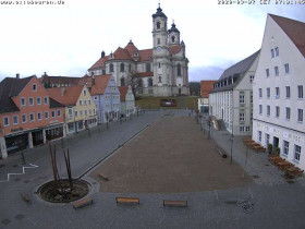 Náhledový obrázek webkamery Ottobeuren - Tržiště a bazilika