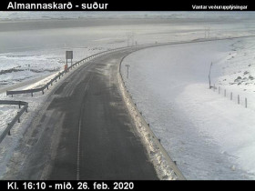 Náhledový obrázek webkamery Almannaskarð - Hringvegur