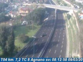 Náhledový obrázek webkamery Agnano - Traffic T04 - KM 007,2