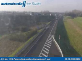 Náhledový obrázek webkamery Albignasego - Traffic A13 - KM 101