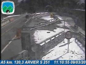 Náhledový obrázek webkamery Avise - Traffic A5 - KM 120,3