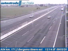 Náhledový obrázek webkamery Bergamo - A04 - KM 171,2