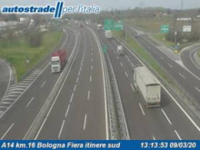 Náhledový obrázek webkamery Bologna - A14 - KM 16 