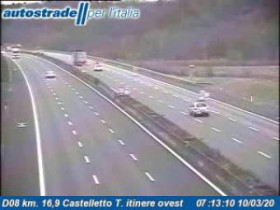 Náhledový obrázek webkamery Castelletto sopra Ticino - D08 - KM 16,9
