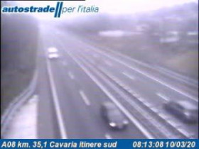 Náhledový obrázek webkamery Cavaria con Premezzo - A08 - KM 35,1