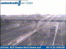Náhledový obrázek webkamery Cesena - A14 - KM 92,6