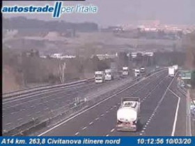 Náhledový obrázek webkamery Civitanova Marche - A14 - KM 263,8