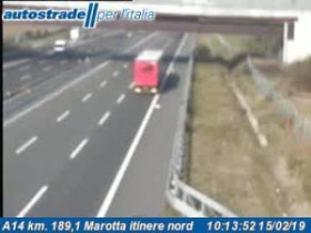 Náhledový obrázek webkamery Marotta - A14 - KM 189,1
