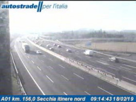Náhledový obrázek webkamery Modena - Traffic A01 - KM 156,0