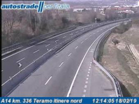 Náhledový obrázek webkamery Mosciano Stazione - A14 - KM 336 