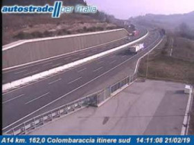 Náhledový obrázek webkamery Pesaro - A14 - KM 162,0