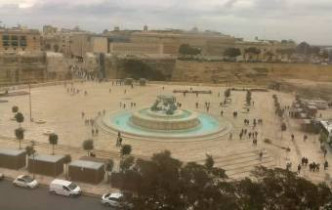 Náhledový obrázek webkamery Valletta - Tritonova fontána