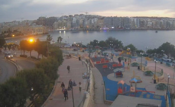 Náhledový obrázek webkamery Sliema - záliv St. Julian's