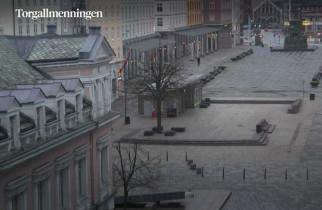 Náhledový obrázek webkamery Bergen - náměstí Torgallmenningen