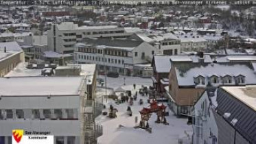 Náhledový obrázek webkamery Kirkenes - centrum