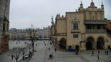 Náhledový obrázek webkamery Krakow - Main Market - Rynek Główny
