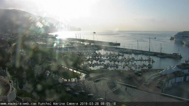 Náhledový obrázek webkamery Funchal - přístav