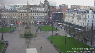 Náhledový obrázek webkamery Glasgow - George Square