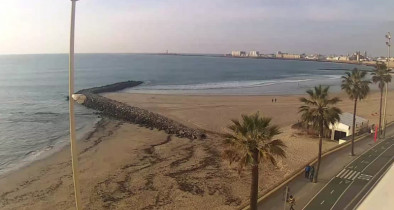 Náhledový obrázek webkamery Cádiz - Pláž Santa María del Mar