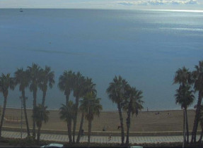 Náhledový obrázek webkamery Malaga - Pláž La Malagueta