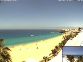 Náhledový obrázek webkamery Morro Jable - pláž Jandia