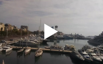 Náhledový obrázek webkamery Barcelona - přístav Vell