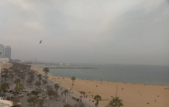 Náhledový obrázek webkamery Barcelona - Sant Sebastià pláž