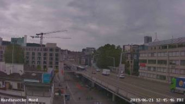 Náhledový obrázek webkamery Curych - Hardbrücke