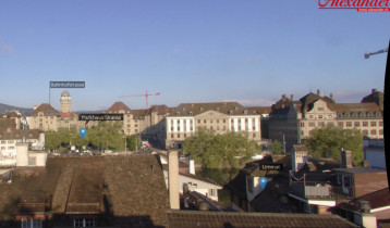 Náhledový obrázek webkamery Curych - Hotel Alexander