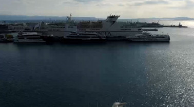 Náhledový obrázek webkamery Split - přístav