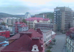 Náhledový obrázek webkamery Vsetín - dolní náměstí