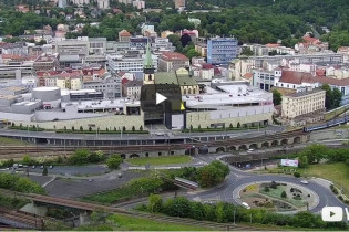 Náhledový obrázek webkamery Ústí nad Labem - Větruše