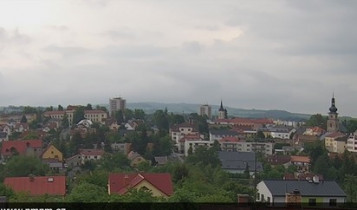 Náhledový obrázek webkamery Nové město na Moravě - panorama