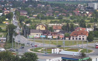 Náhledový obrázek webkamery Prešov - kruhový objezd