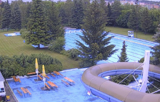 Náhledový obrázek webkamery Příbram - venkovní bazén