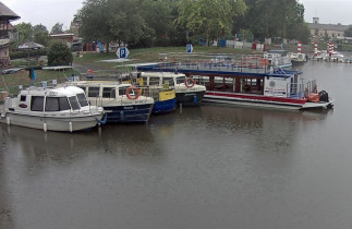 Náhledový obrázek webkamery Baťův kanál - přístav Veselí nad Moravou