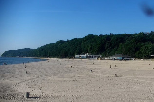 Náhledový obrázek webkamery Gdynia - pláž