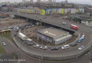 Náhledový obrázek webkamery Kyjev - Shulyavsky most