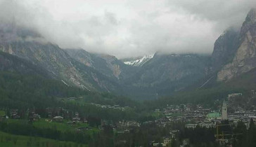 Náhledový obrázek webkamery Cortina d'Ampezzo - Monte Faloria