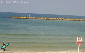 Náhledový obrázek webkamery Tel Aviv - Hilton beach